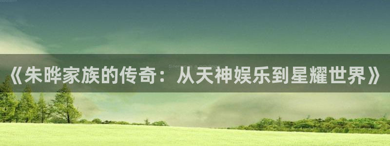 今年会平台官网入口：《朱晔家族的传奇：从天神娱乐到星耀世界》